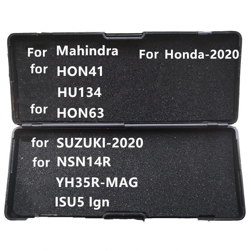 Lishi  Mahindra/ Honda-2021/ SUZUKI-2020/ Honda-2020 NIN14/Ʈ 2in 1 HU134 HON63 HON41 YH35R-MAG NSN14R ISU5 Ign